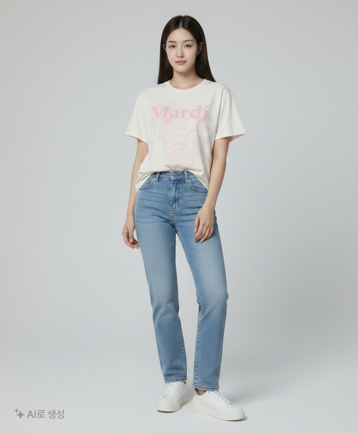 마르디 메크르디(MARDI MERCREDI) 반소매 티셔츠 FREE