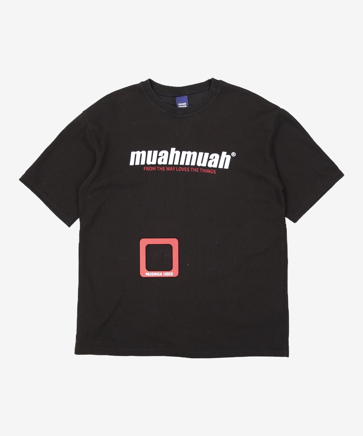 무아무아(MUAHMUAH) 반소매 티셔츠 FREE