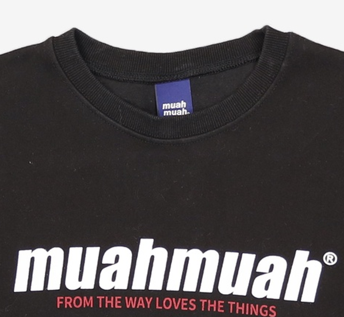 무아무아(MUAHMUAH) 반소매 티셔츠 FREE