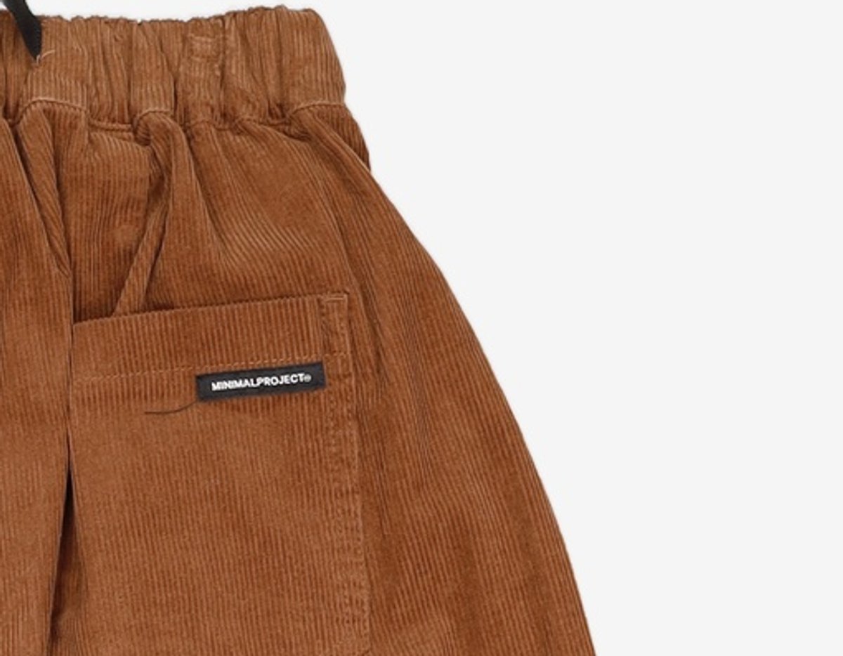미니멀프로젝트(MINIMALPROJECT) 퍼티그 벌룬 코듀로이 팬츠 MPT110 [BROWN] S