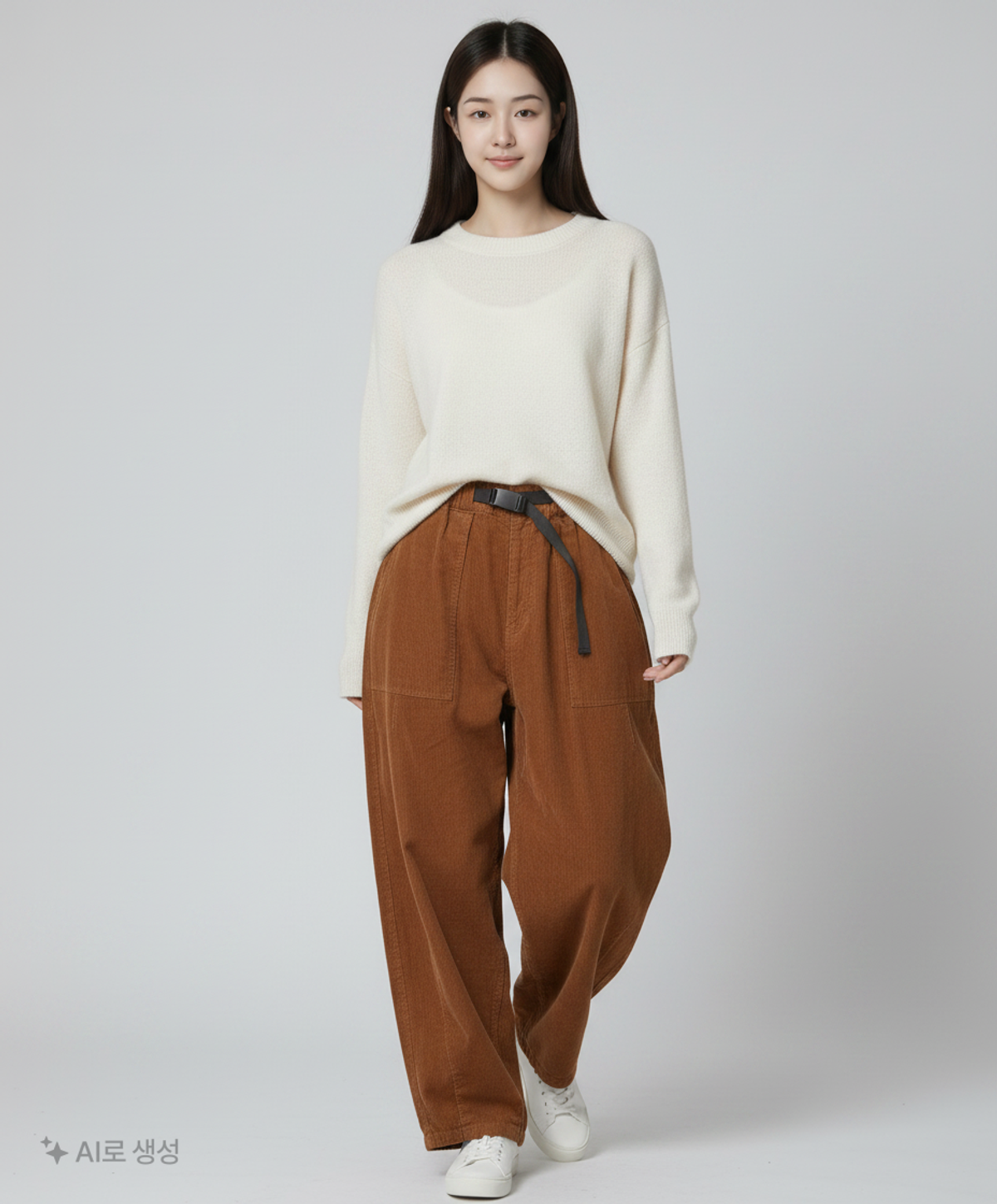 미니멀프로젝트(MINIMALPROJECT) 퍼티그 벌룬 코듀로이 팬츠 MPT110 [BROWN] S
