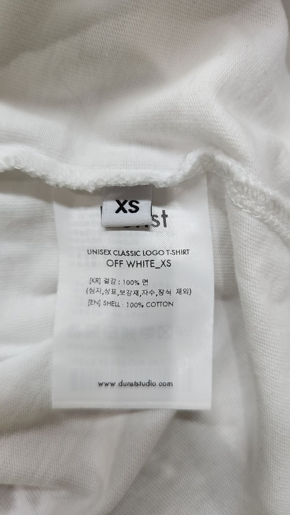 던스트(DUNST) 반소매 티셔츠 XS