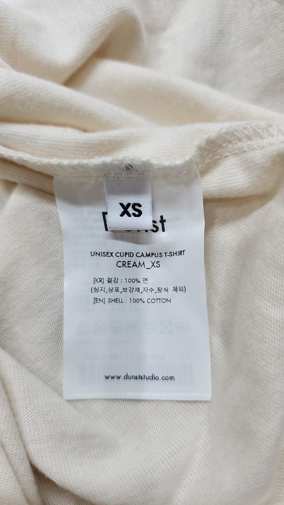 던스트(DUNST) 반소매 티셔츠 XS