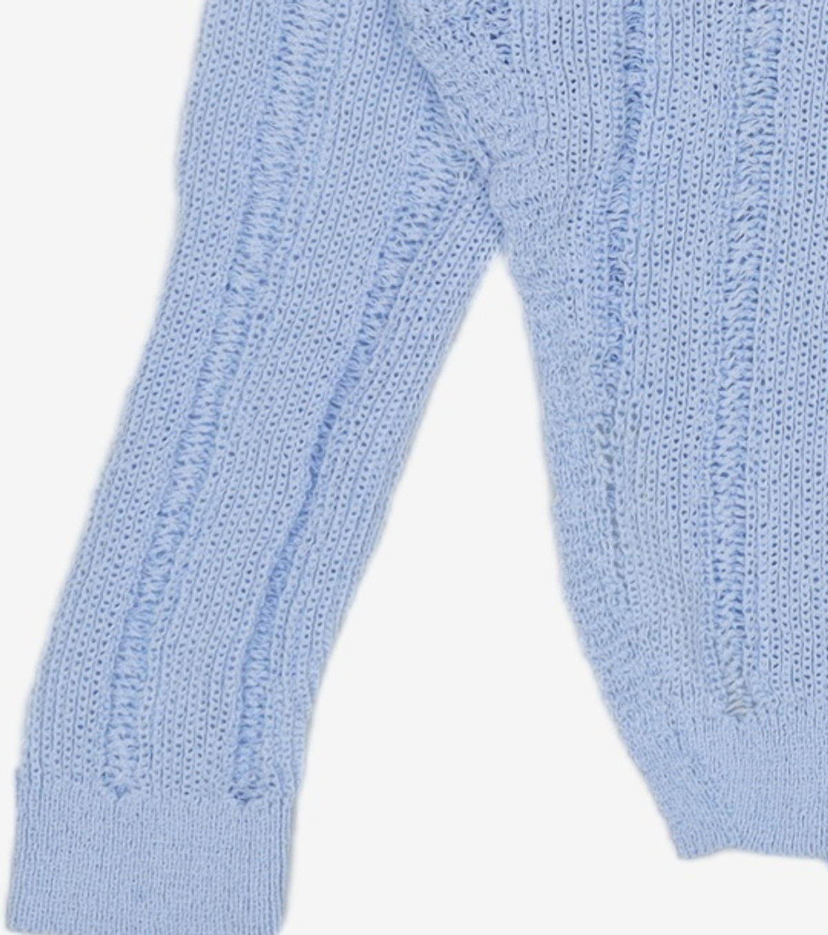 에잇세컨즈(8SECONDS) Sheer Longsleeve Knit  Sky blue (153551MQ1Q) M