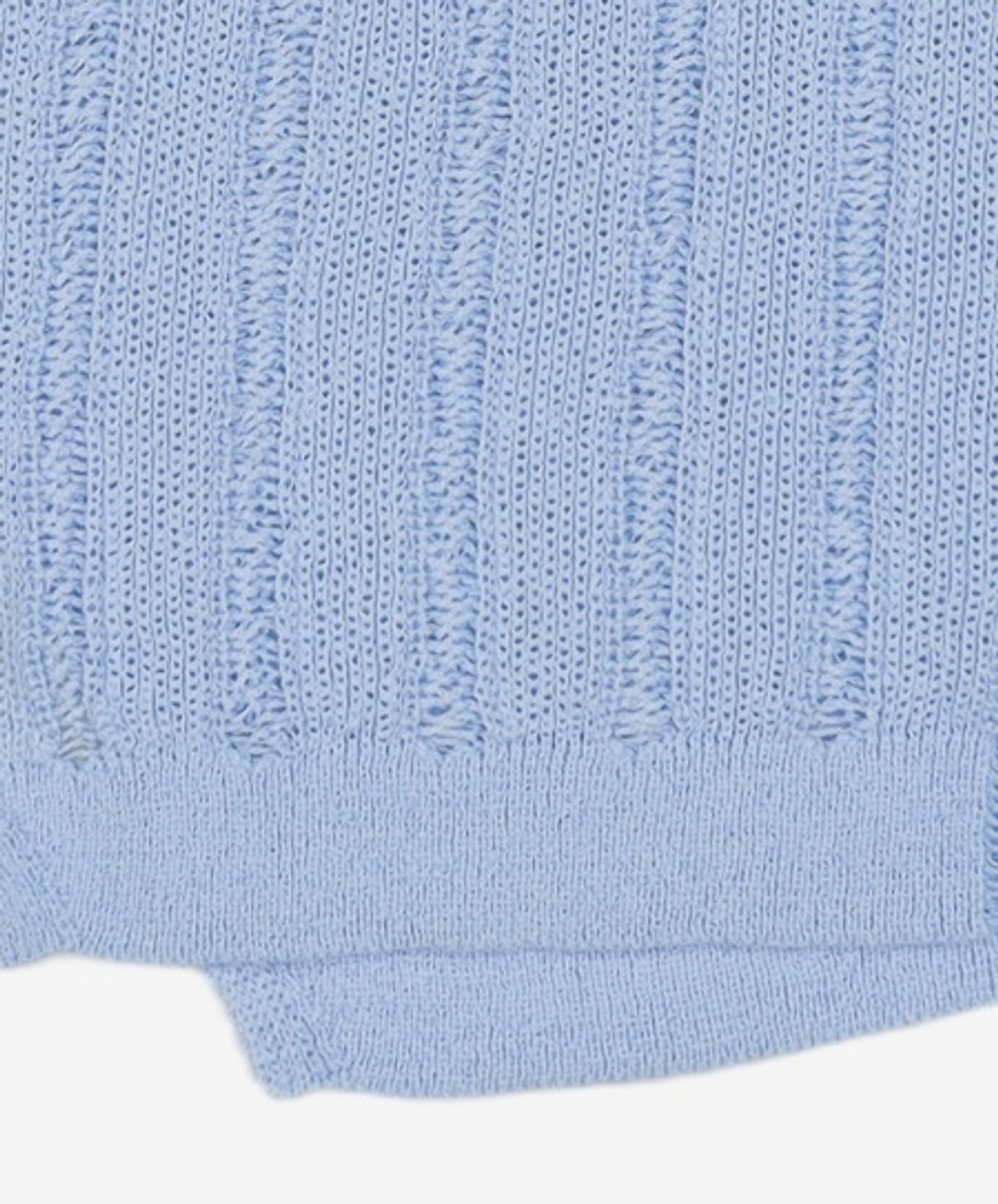 에잇세컨즈(8SECONDS) Sheer Longsleeve Knit  Sky blue (153551MQ1Q) M