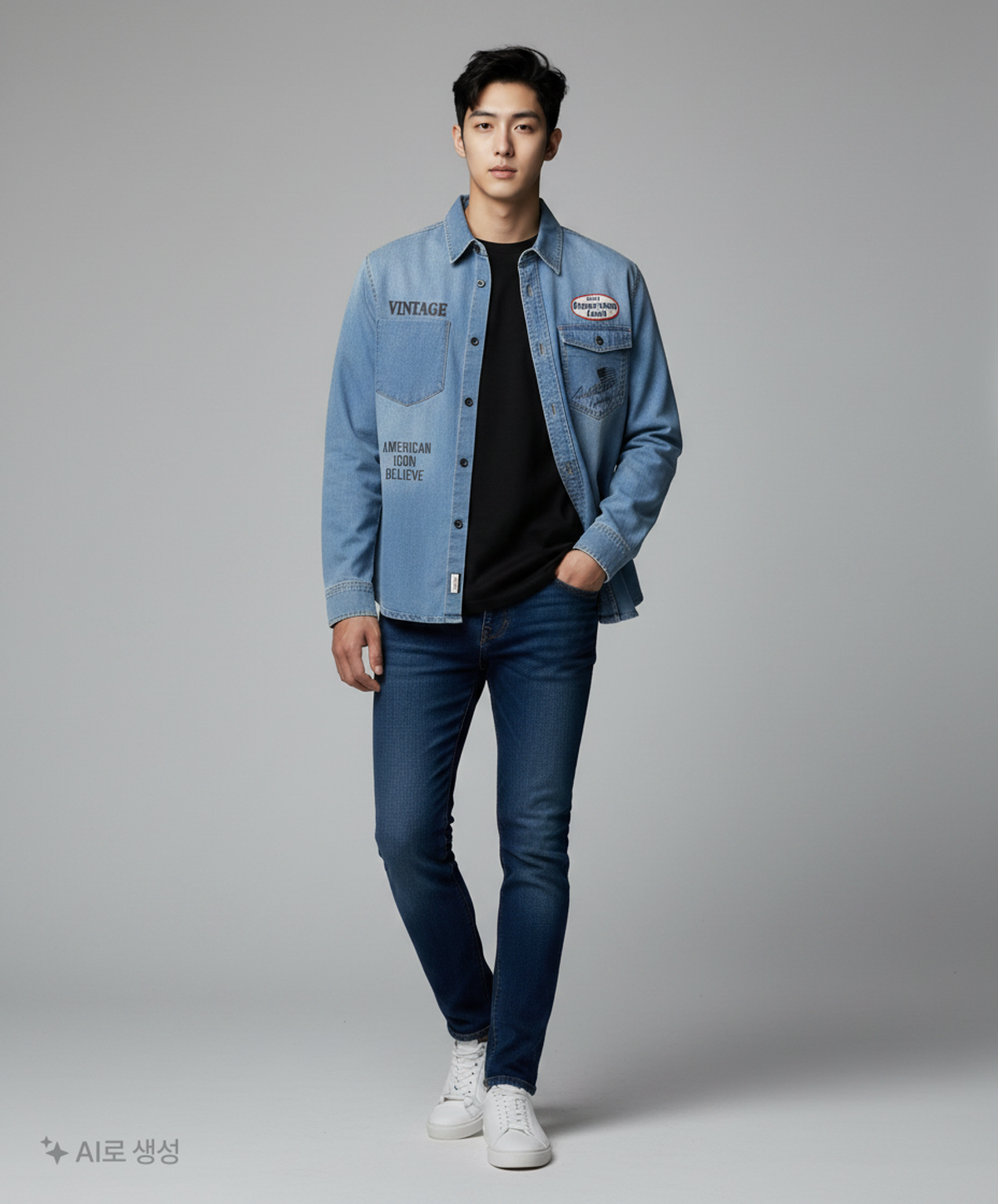 지프(JEEP) 캐주얼 셔츠 90
