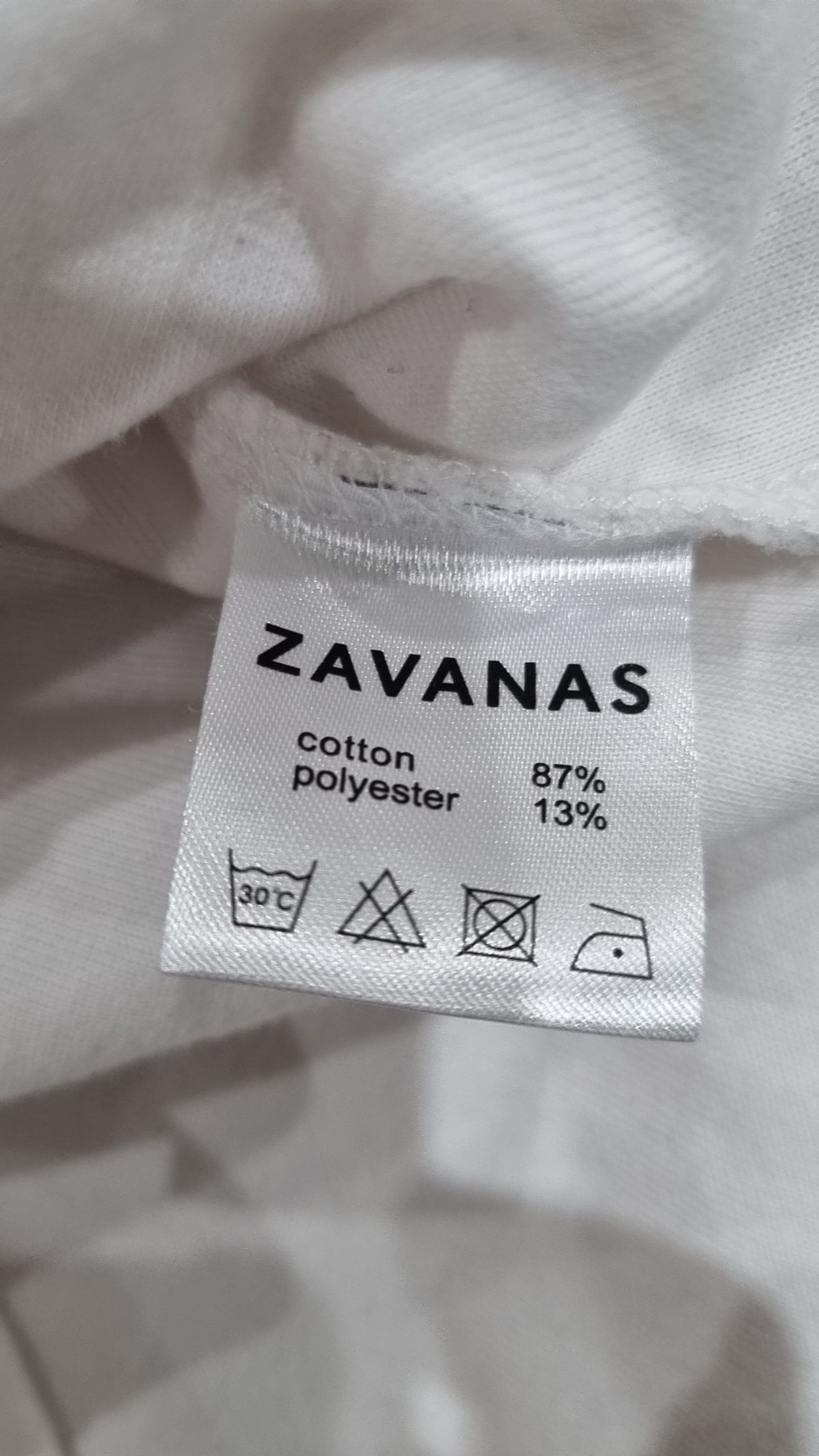 자바나스(ZAVANAS) 반소매 티셔츠 S