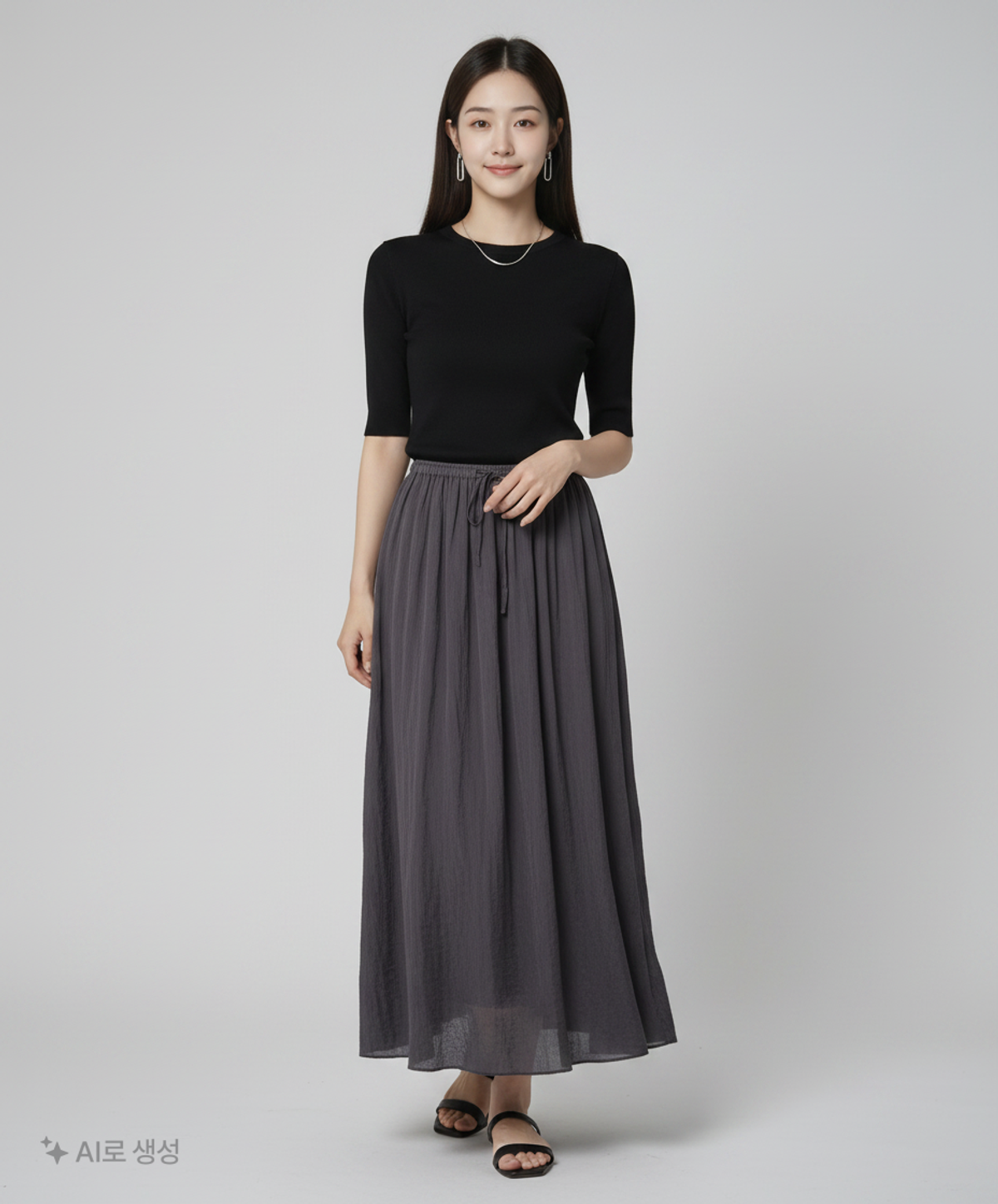 에이치앤엠(H&M) 롱스커트 S