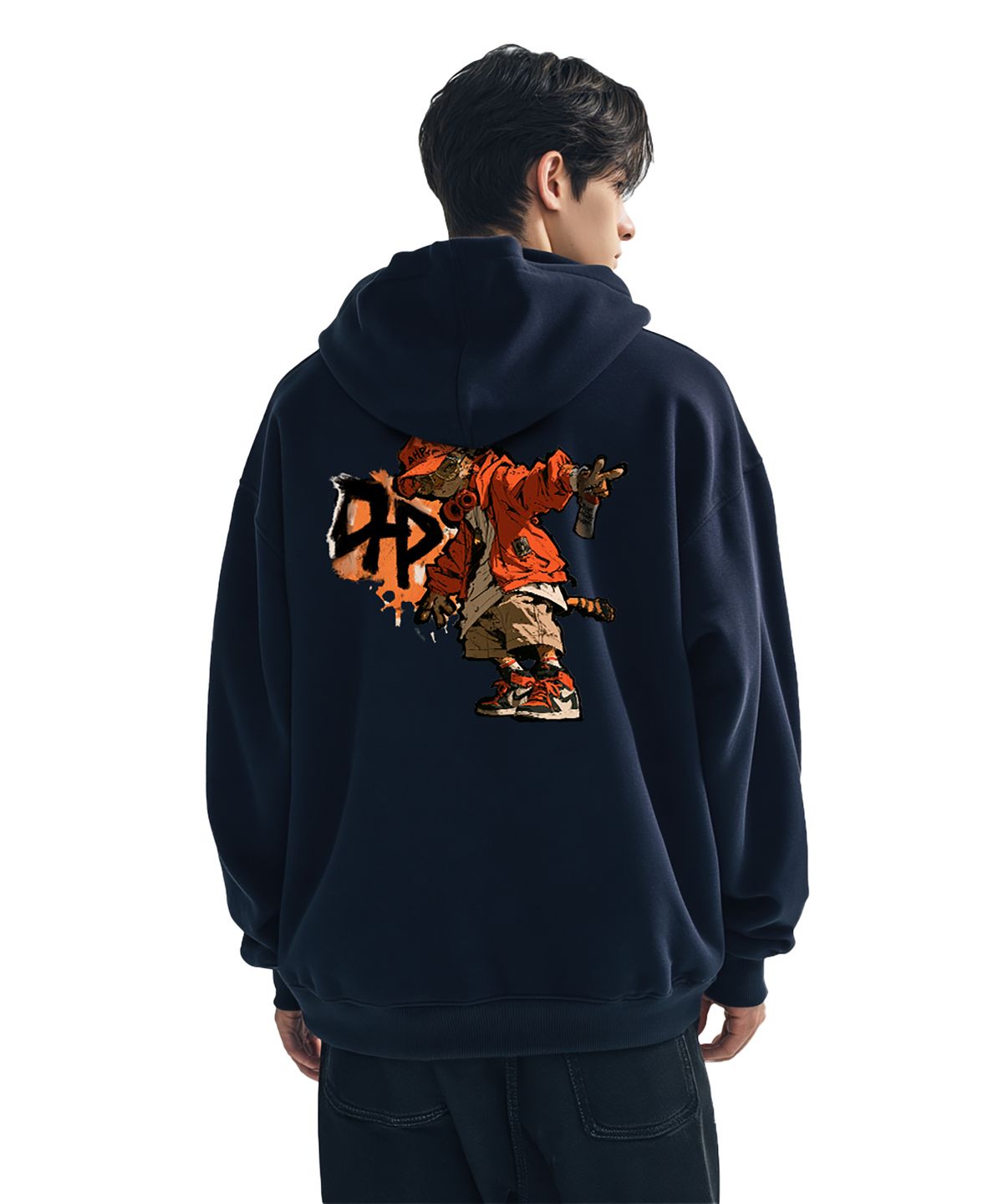 원헌드레드퍼센트(OHP) OHPxHARMONIA4 반항아 오버핏 헤비 후드6
