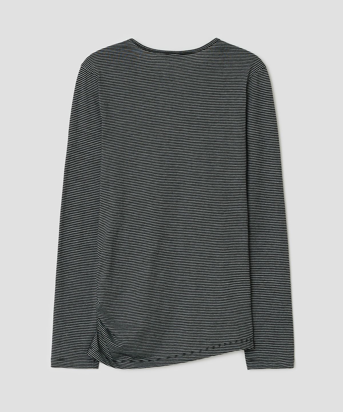 타입서비스(TYPESERVICE) Lace Up Side Trim Top [Black]