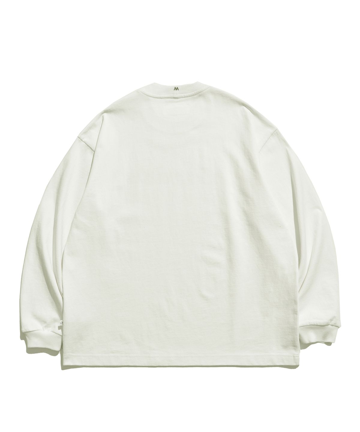 미드업데이트(MIDUPDATE) Core Front-Logo Relaxed L/S_WH