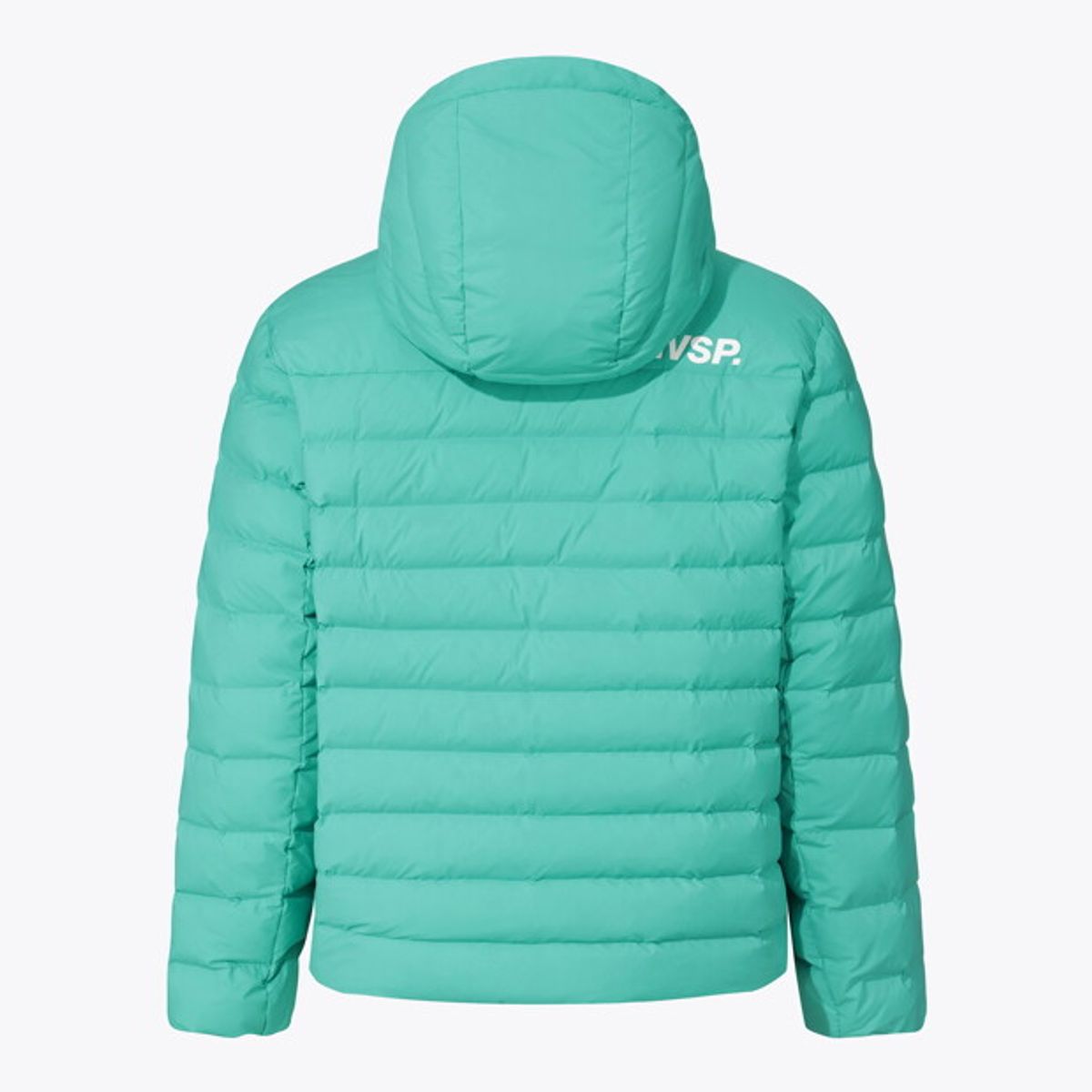 무브스포츠 바이 데상트(MOVESPORT BY DESCENTE) 경량 후드형 덕다운 자켓 민트 VS121EDJ11