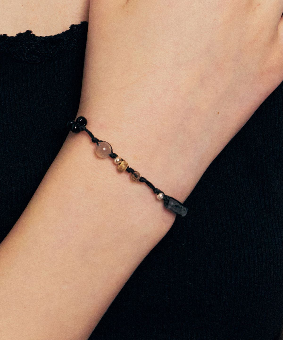 헤이(HEI) bohemian cord bracelet