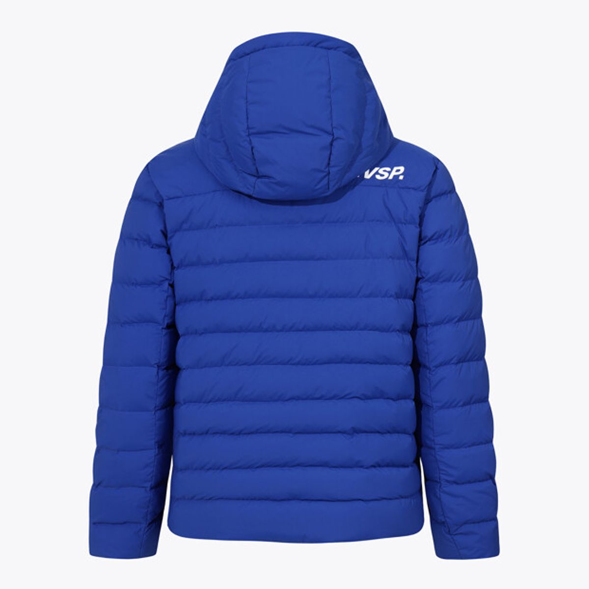 무브스포츠 바이 데상트(MOVESPORT BY DESCENTE) 경량 후드형 덕다운 자켓 블루 VS121EDJ11