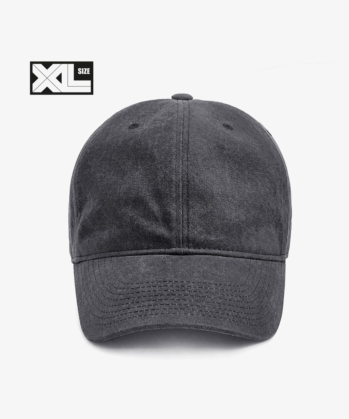 플래토(PLATEAU) 빅사이즈 볼캡 XL PEBBLE CAP DARK GREY