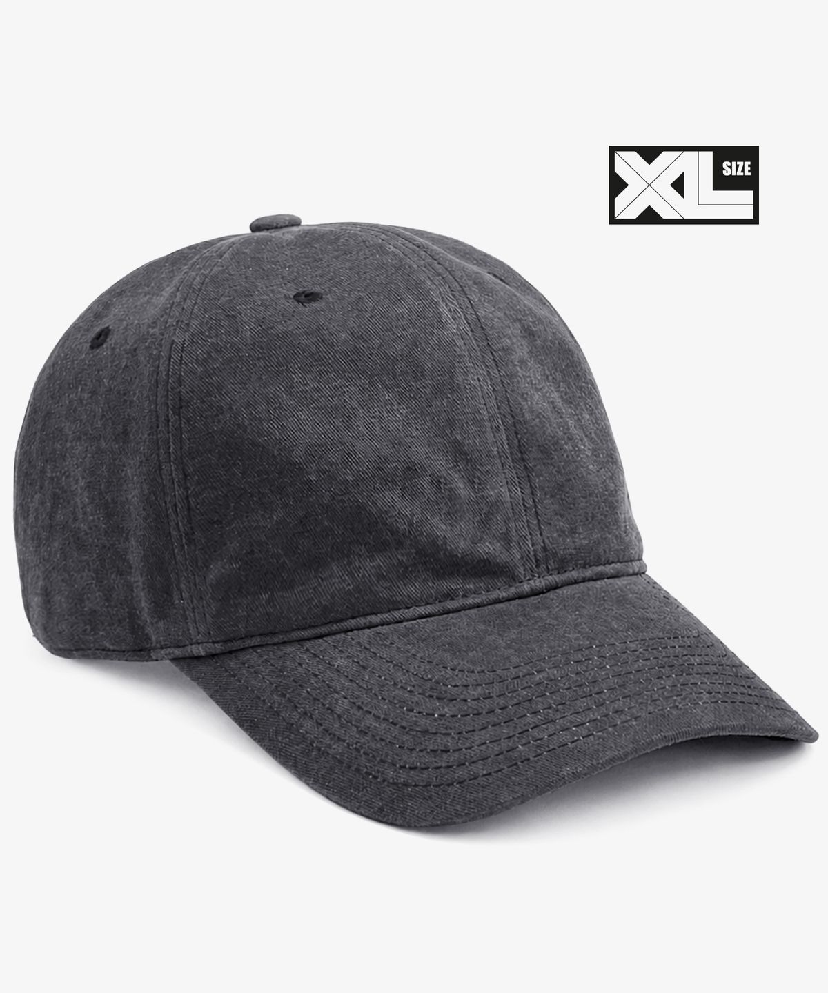 플래토(PLATEAU) 빅사이즈 볼캡 XL PEBBLE CAP DARK GREY