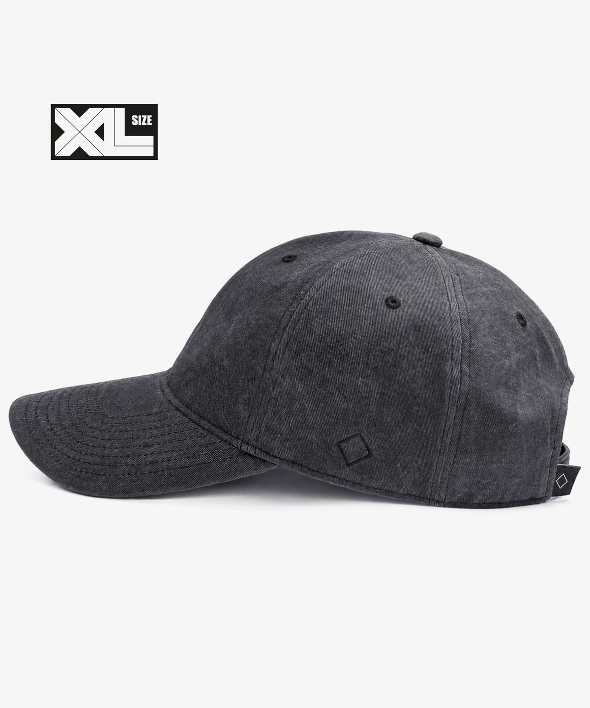 플래토(PLATEAU) 빅사이즈 볼캡 XL PEBBLE CAP DARK GREY