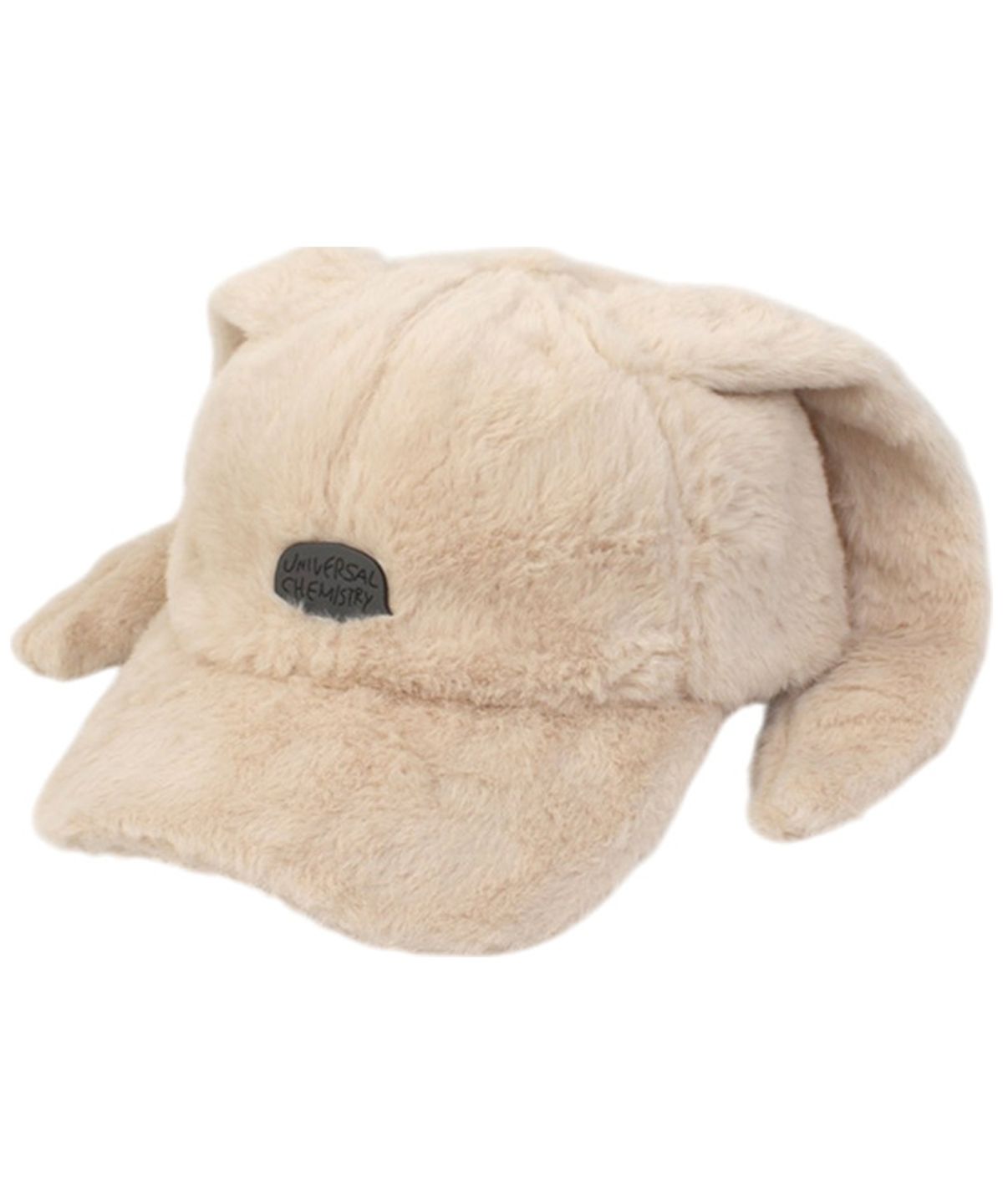 유니버셜 케미스트리(UNIVERSAL CHEMISTRY) Rabbit Fur Beige Ballcap 토끼모자