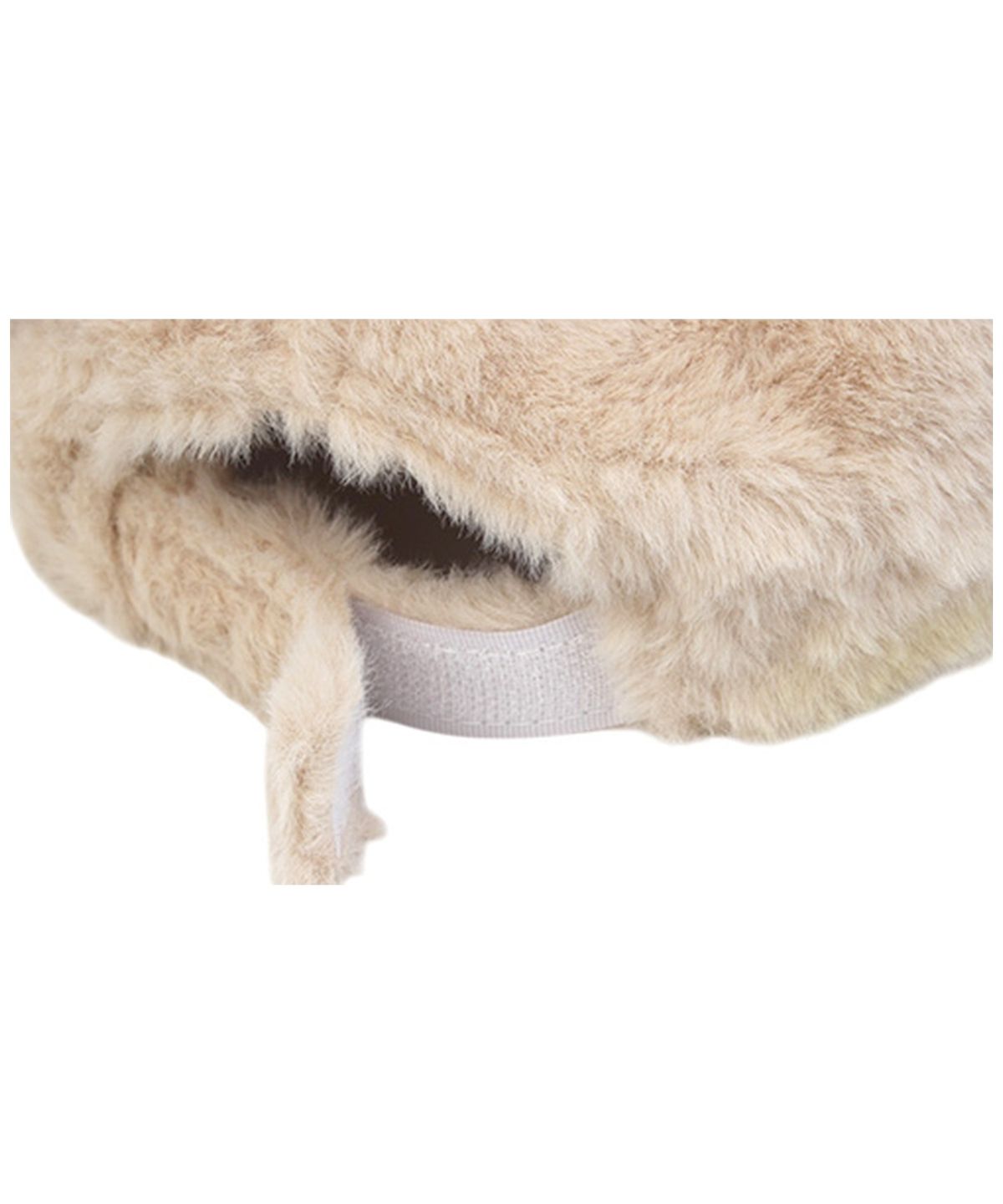 유니버셜 케미스트리(UNIVERSAL CHEMISTRY) Rabbit Fur Beige Ballcap 토끼모자