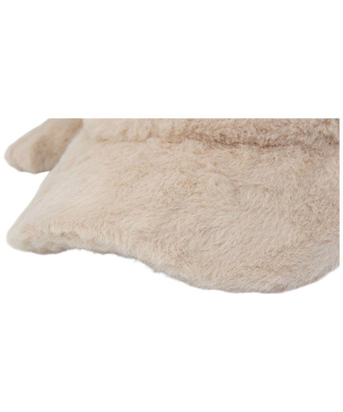 유니버셜 케미스트리(UNIVERSAL CHEMISTRY) Rabbit Fur Beige Ballcap 토끼모자
