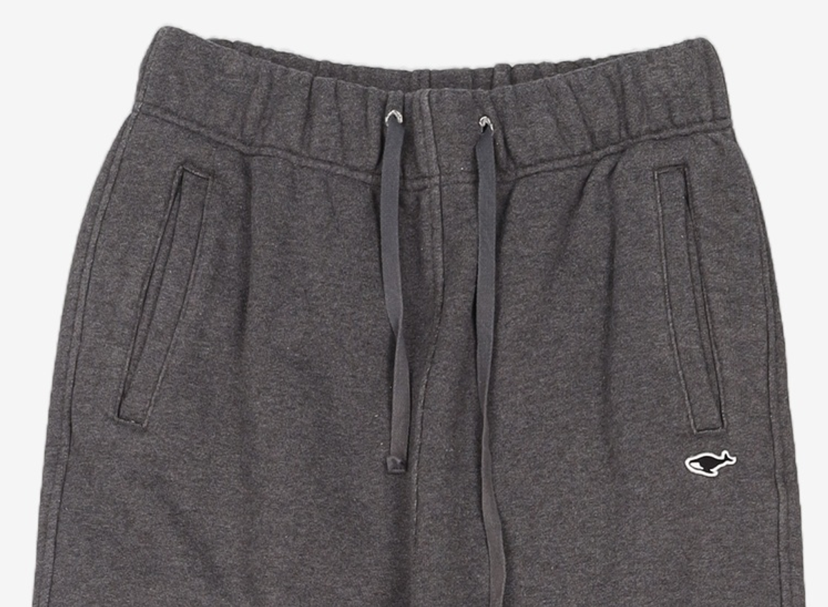 네이더스(NEITHERS) USA COTTON SWEAT PANTS (MELANGE DARK GREY) 3
