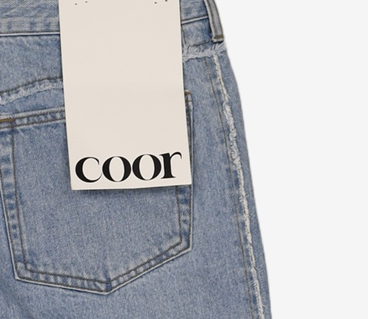 쿠어(COOR) 청/데님 팬츠 S