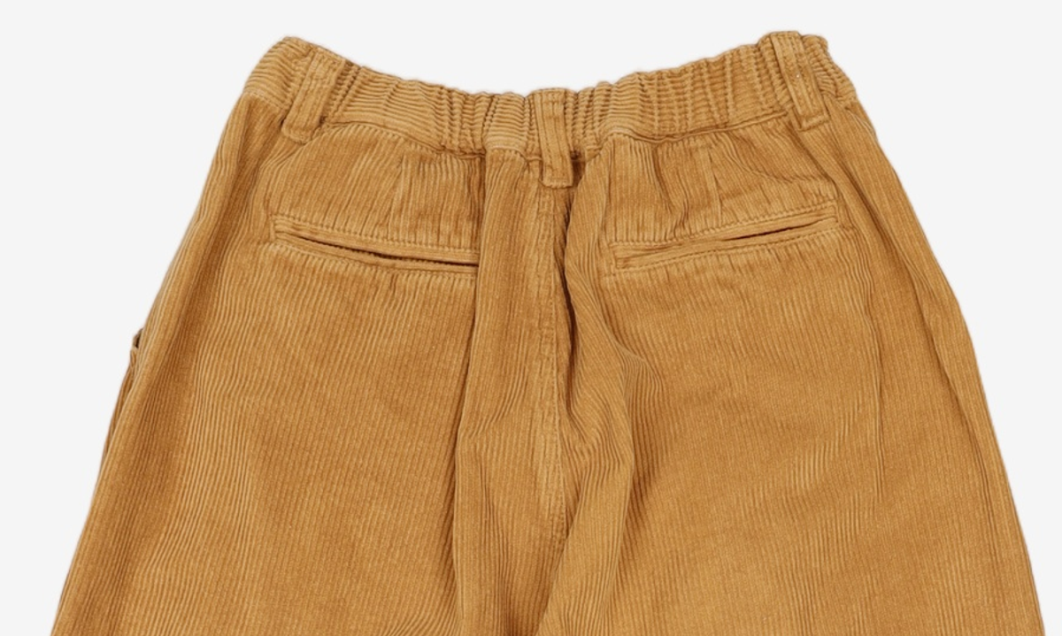 사운즈라이프(SOUNDSLIFE) Steady Balloon Snap Pants Corduroy Beige M