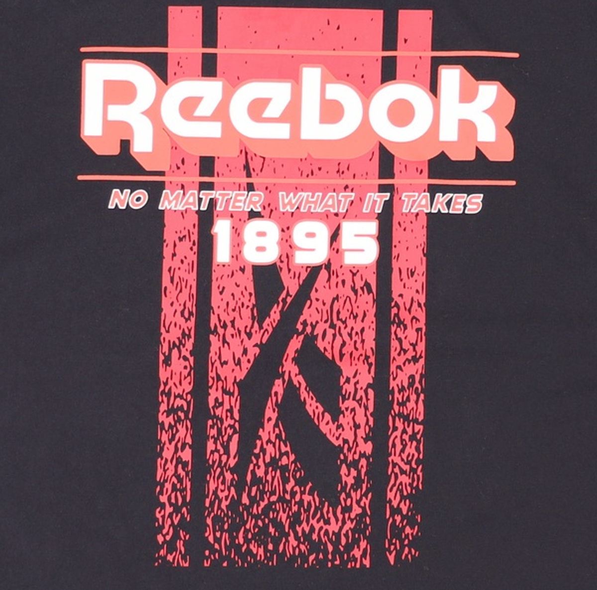 리복(REEBOK) 1895 벡터 티셔츠 - 블랙 L