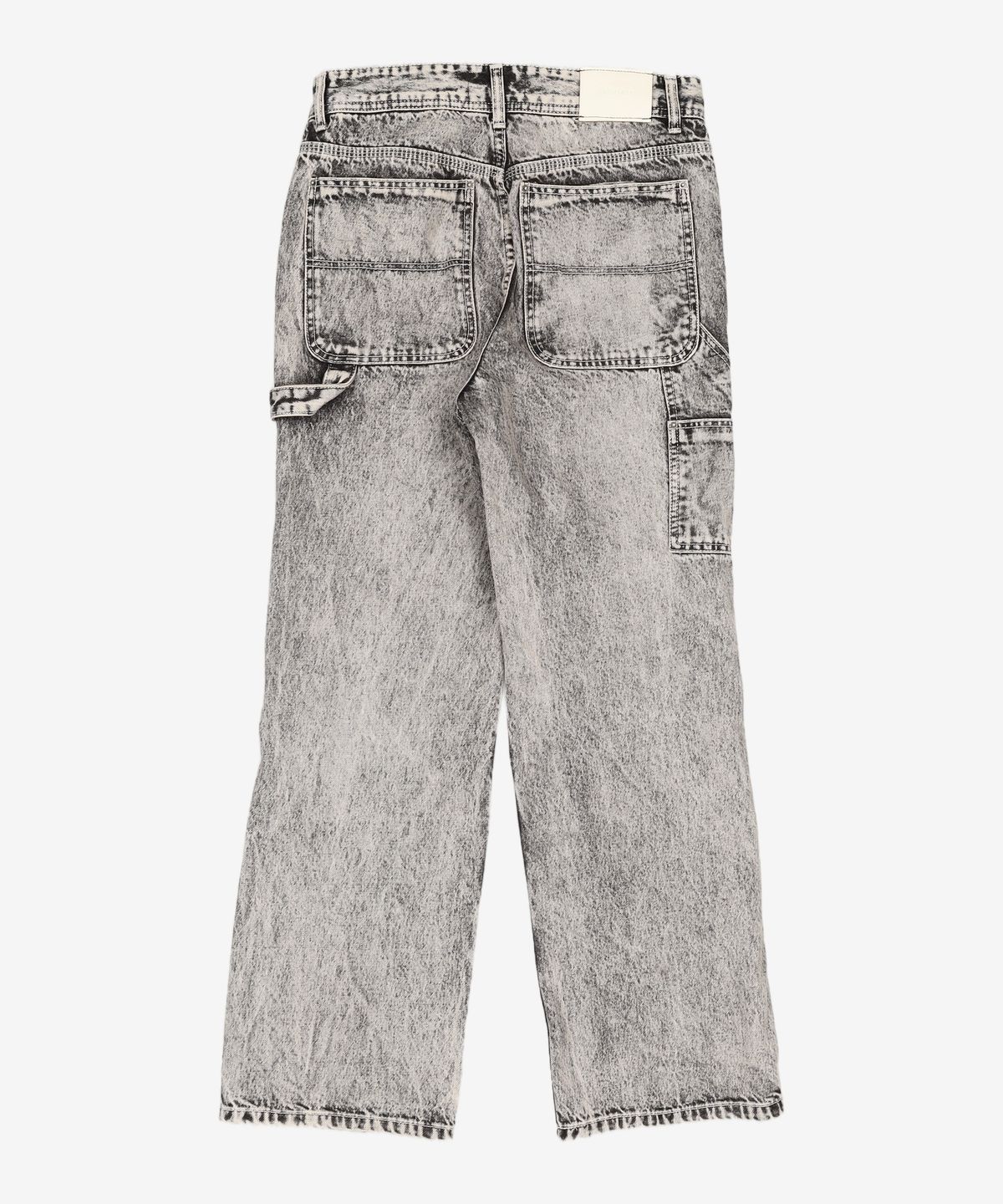메종미네드(MAISON MINED) WHITE SPREAD CARPENTER DENIM-WHITE 6