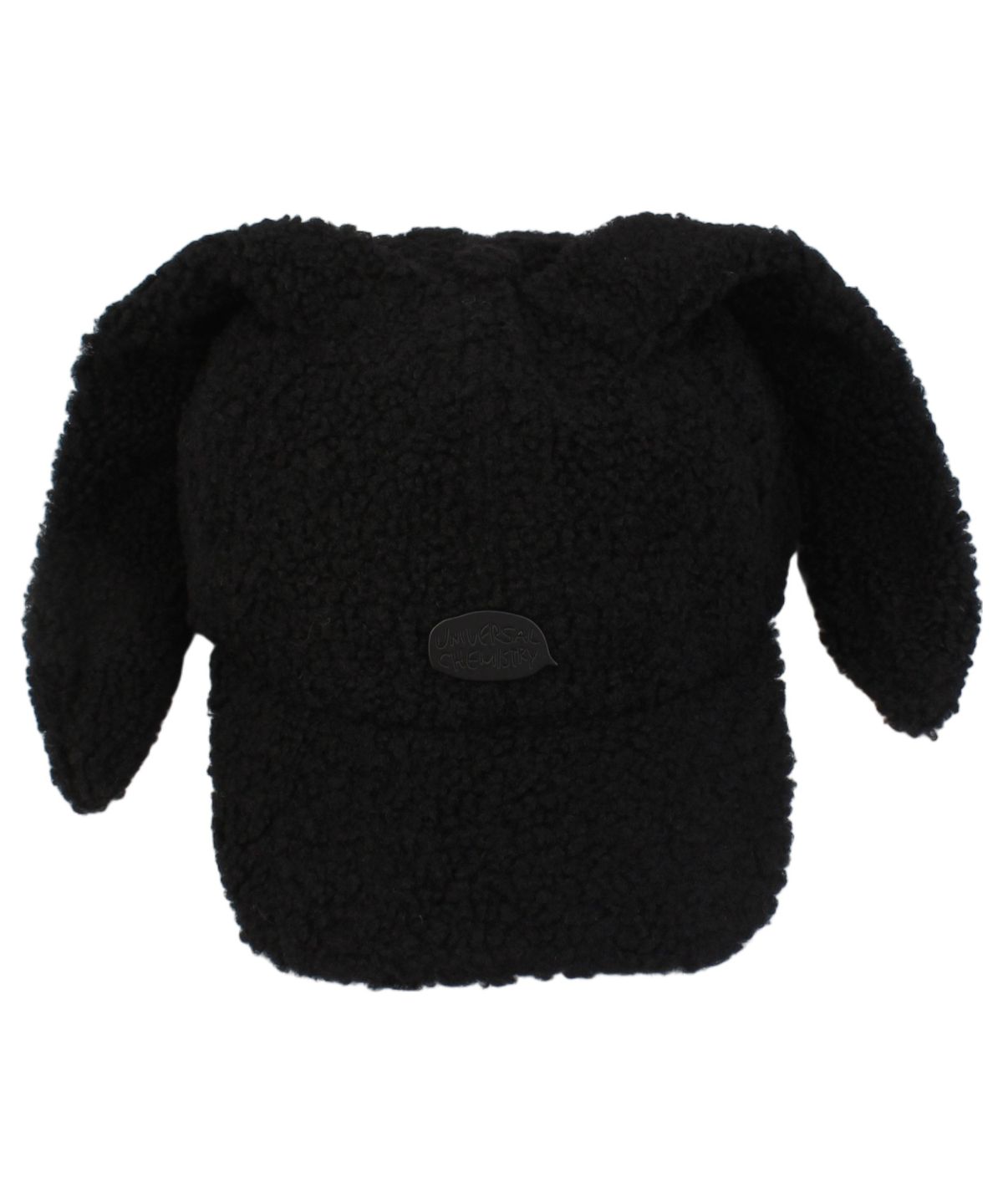 유니버셜 케미스트리(UNIVERSAL CHEMISTRY) Rabbit Fleece Black Ballcap 토끼모자