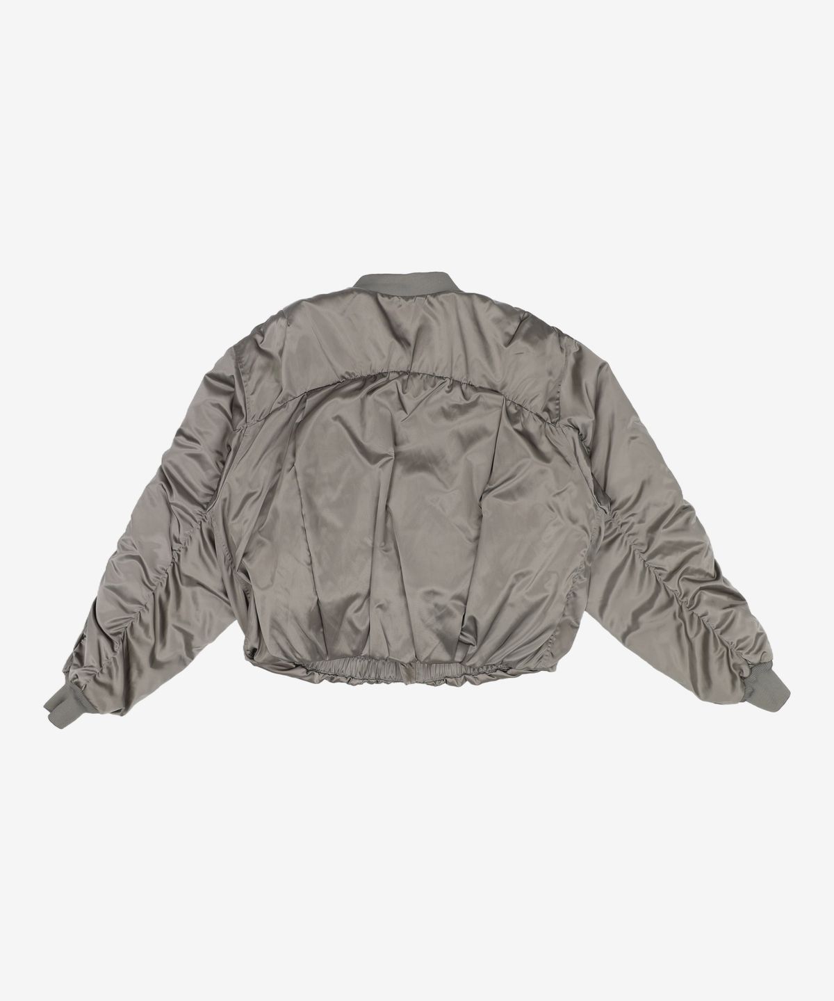 일꼬르소(IL CORSO) [oam.factory X ILCORSO] 셔링 패딩 MA-1 건메탈 IEJU3F701G2 M