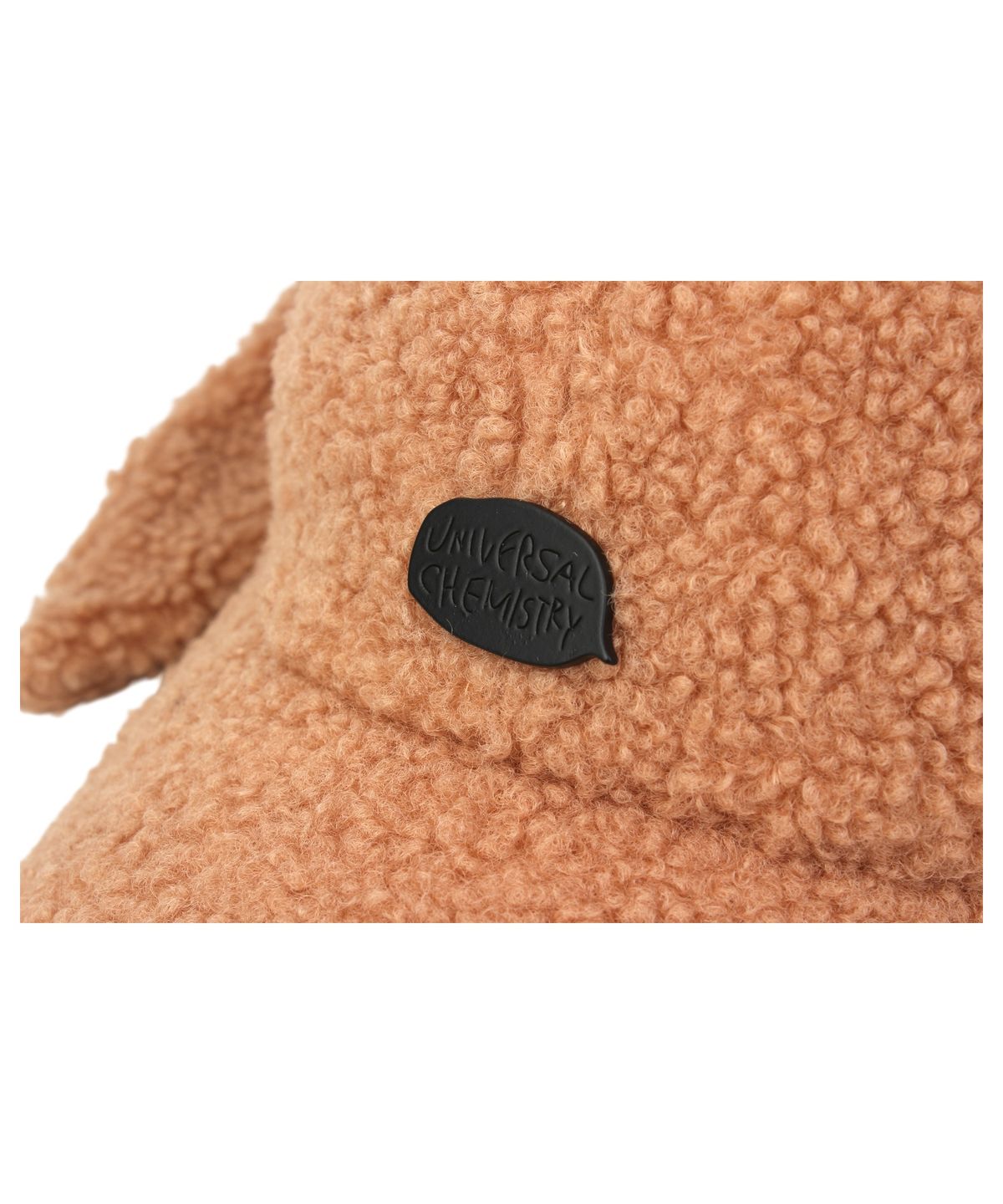유니버셜 케미스트리(UNIVERSAL CHEMISTRY) Rabbit Fleece Beige Ballcap 토끼모자