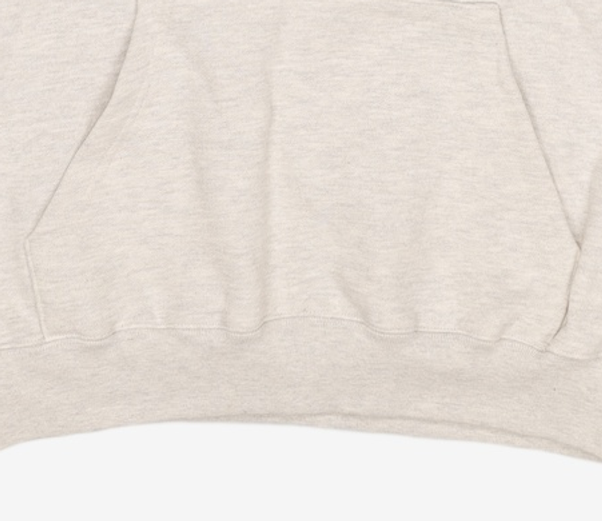 노매뉴얼(NOMANUAL) 3T ARCH LOGO HOODIE - OATMEAL MELANGE M