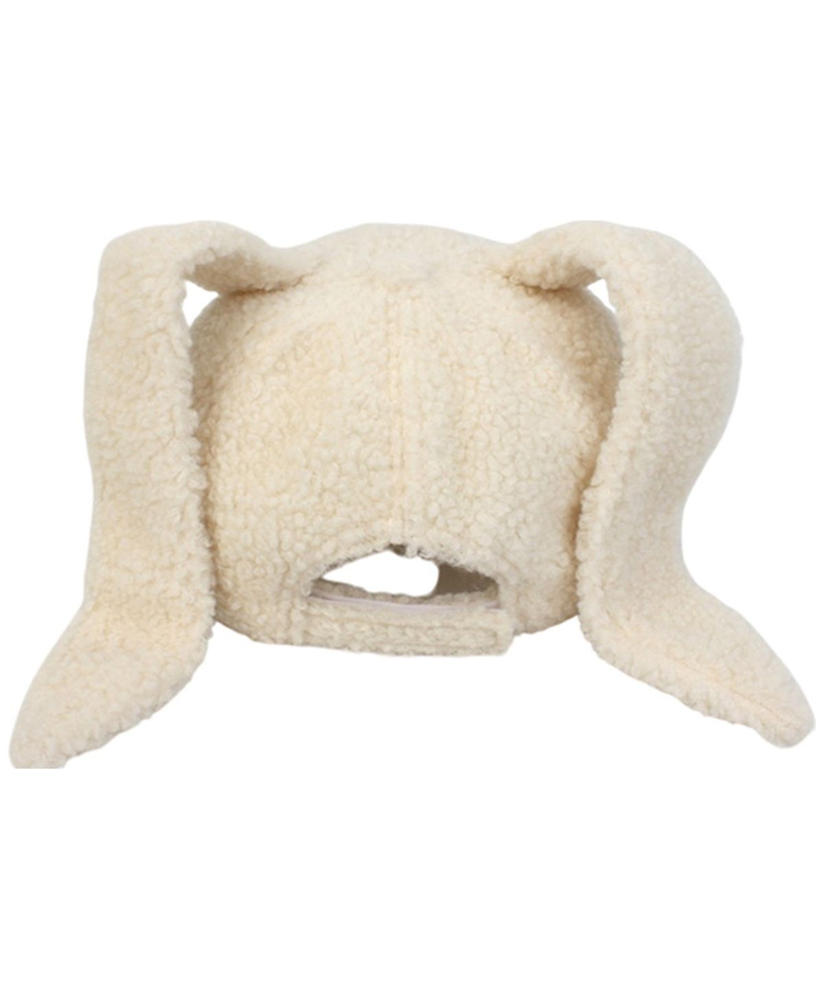 유니버셜 케미스트리(UNIVERSAL CHEMISTRY) Rabbit Fleece Ivory Ballcap 토끼모자