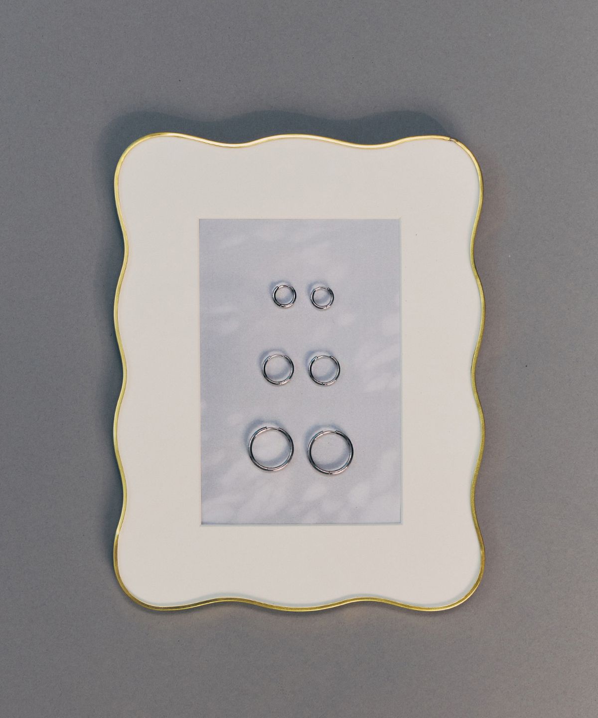 헤이(HEI) basic surgical steel huggie earrings (11mm/15mm/22mm)