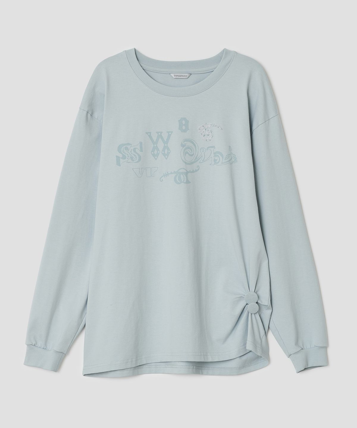 타입서비스(TYPESERVICE) Gem Hotfix Button Top [Blue]