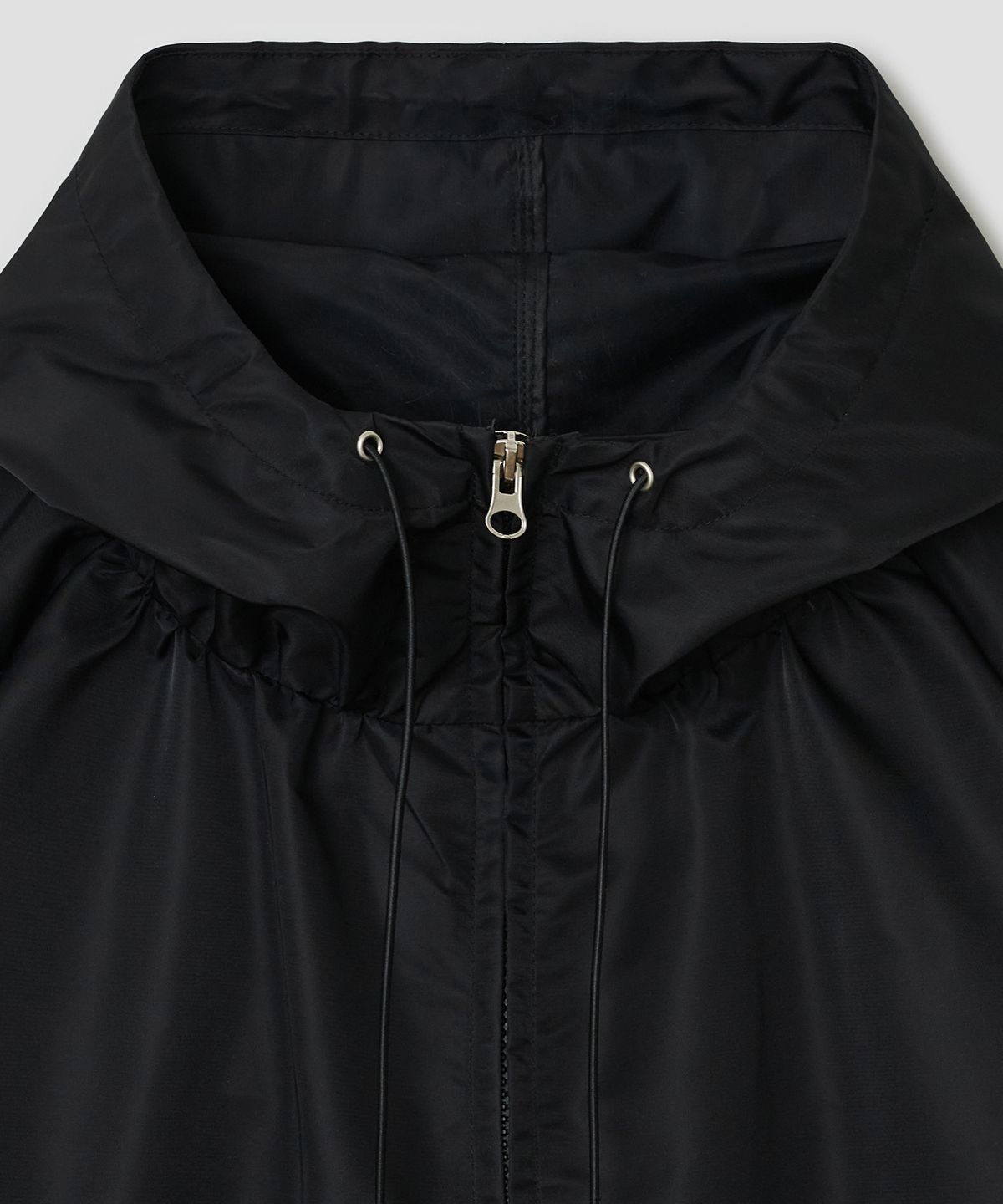 타입서비스(TYPESERVICE) Drawstring Hood Jacket [Black]