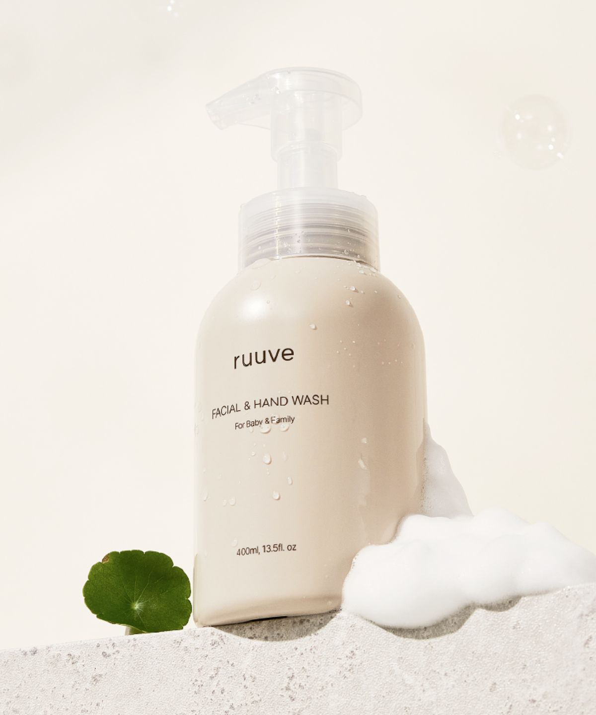 러베(RUUVE) 패밀리 페이셜& 핸드워시 400ml