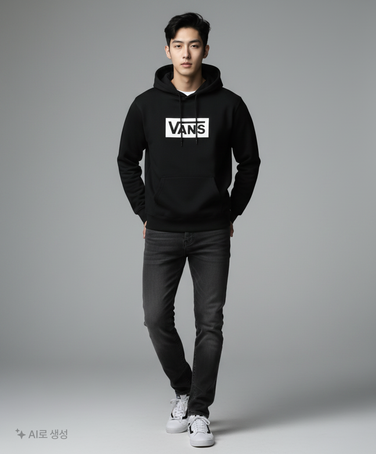 반스(VANS) 후드 티셔츠 XL