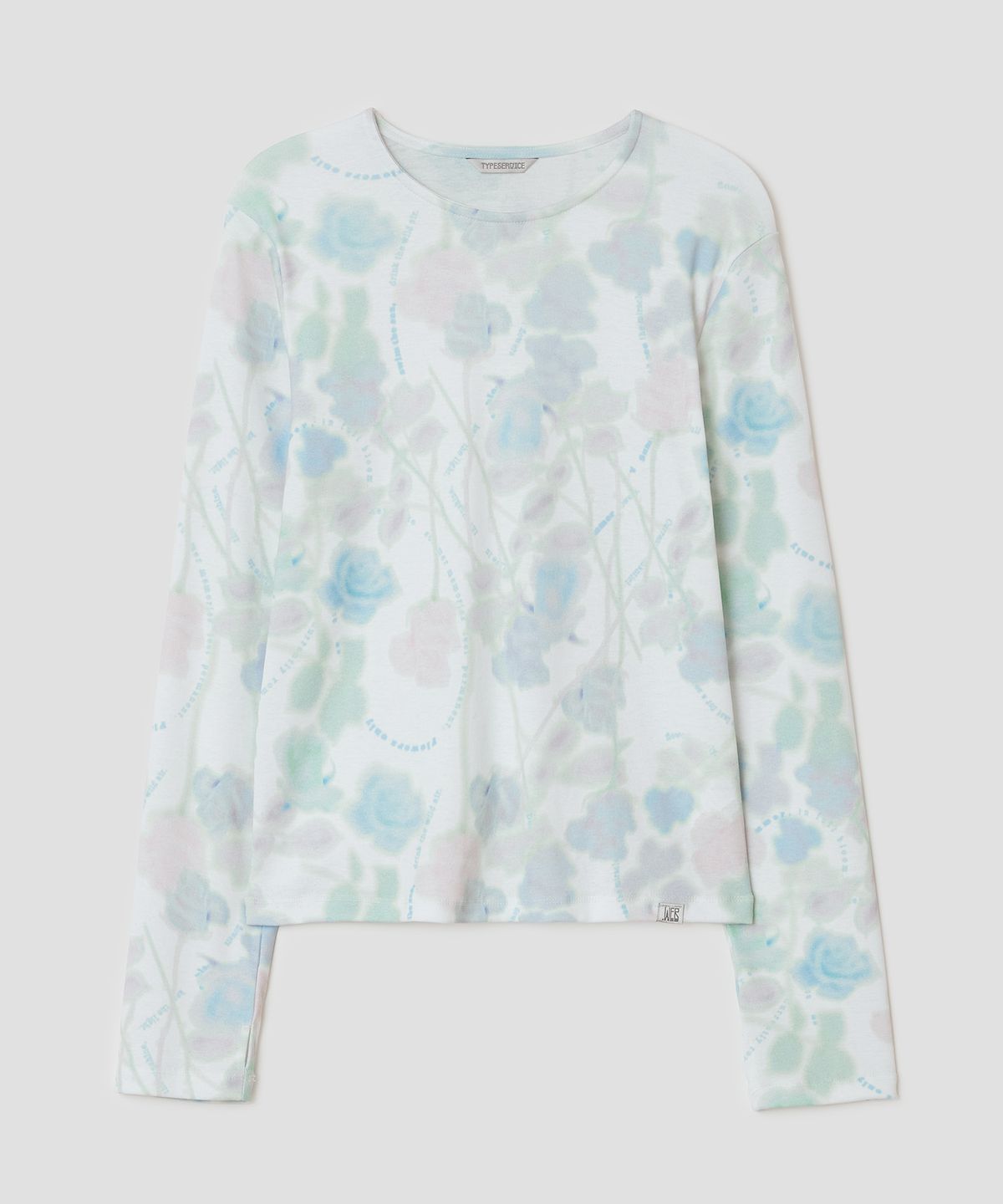 타입서비스(TYPESERVICE) Hazy Petal Top [White]
