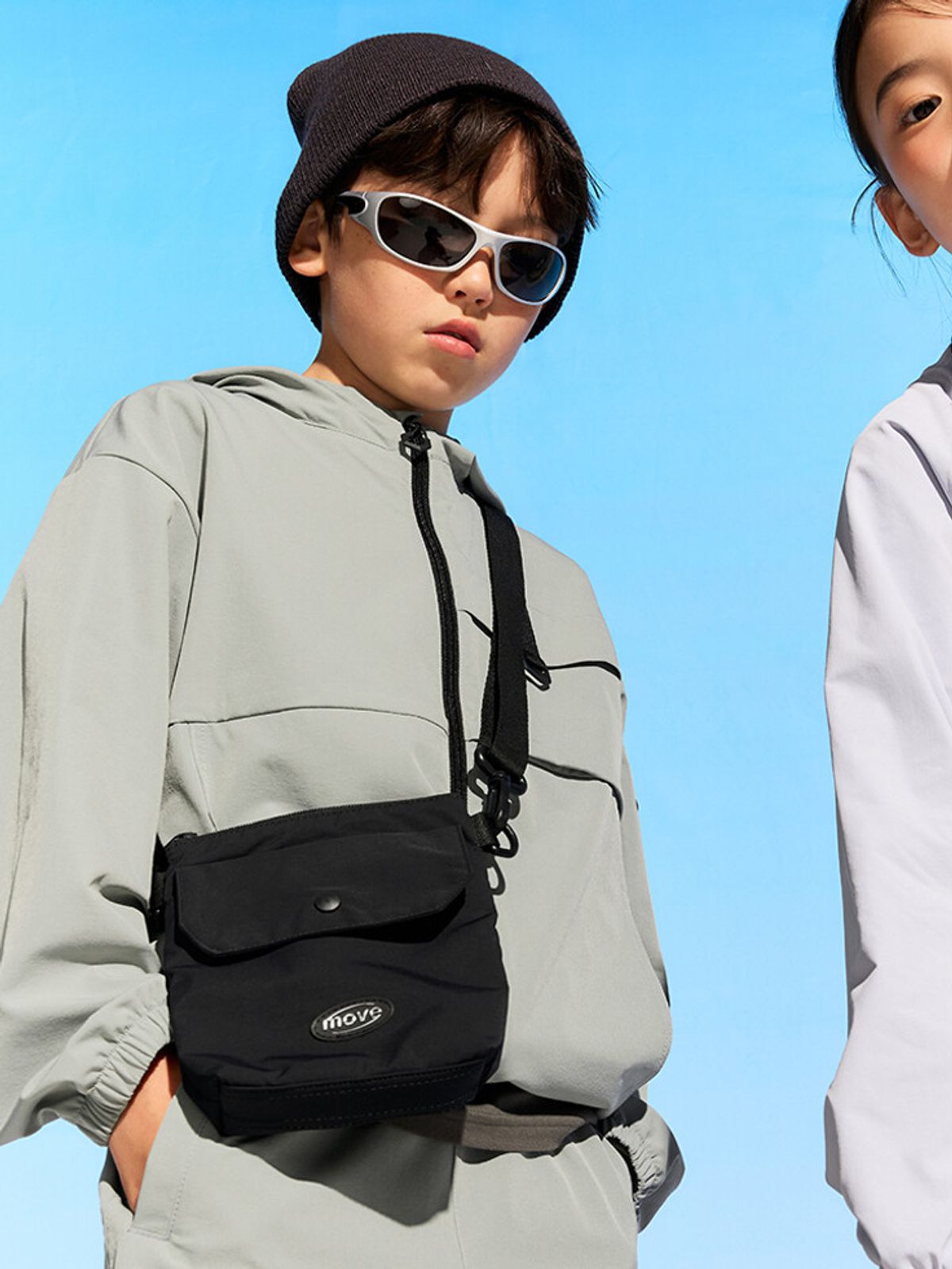 폴햄키즈(POLHAM KIDS) 공용 무브 메쉬안감 바람막이_PKF4JJ3512