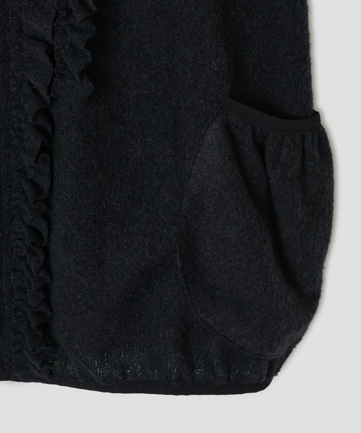 타입서비스(TYPESERVICE) Vintage Zip Pocket Top [Black]