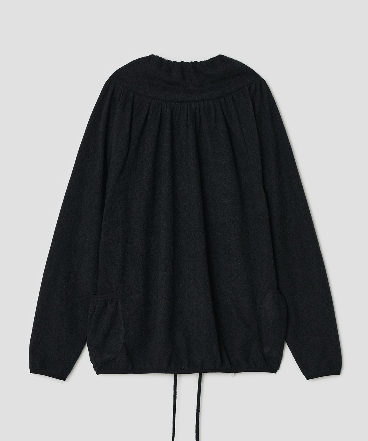 타입서비스(TYPESERVICE) Vintage Zip Pocket Top [Black]