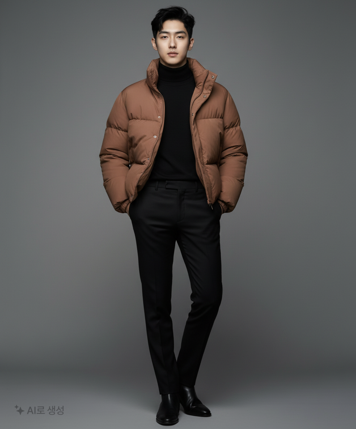 유니클로(UNIQLO) 숏 패딩/숏 헤비 아우터 L