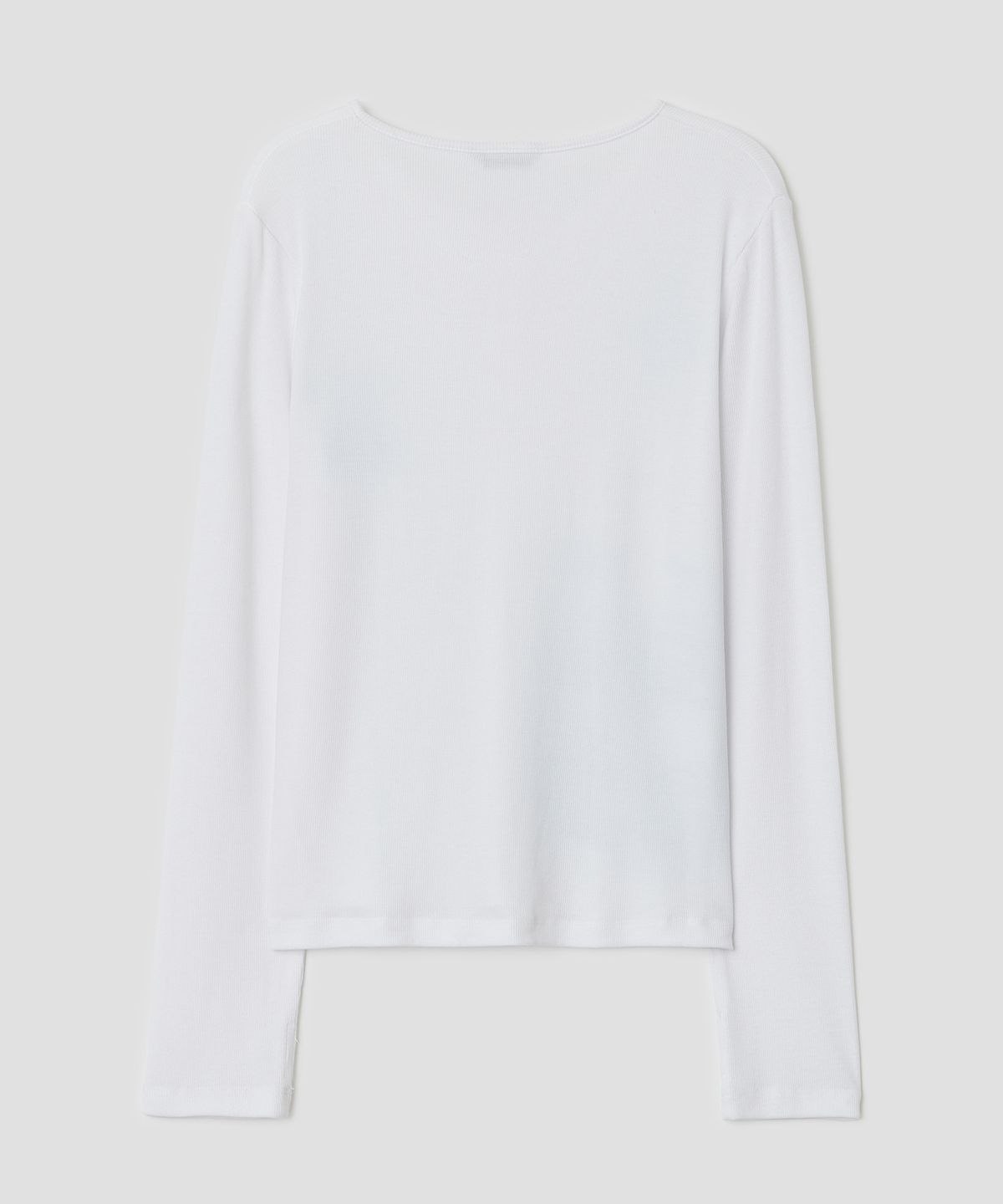 타입서비스(TYPESERVICE) Blur Spray Henley Top [White]