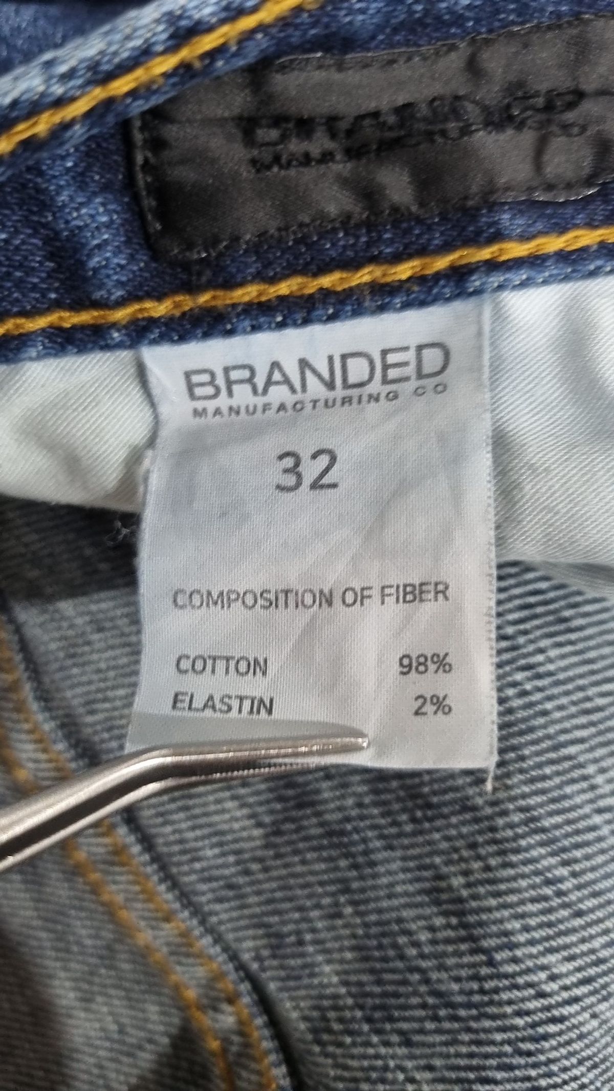 브랜디드(BRANDED) 청/데님 팬츠 32