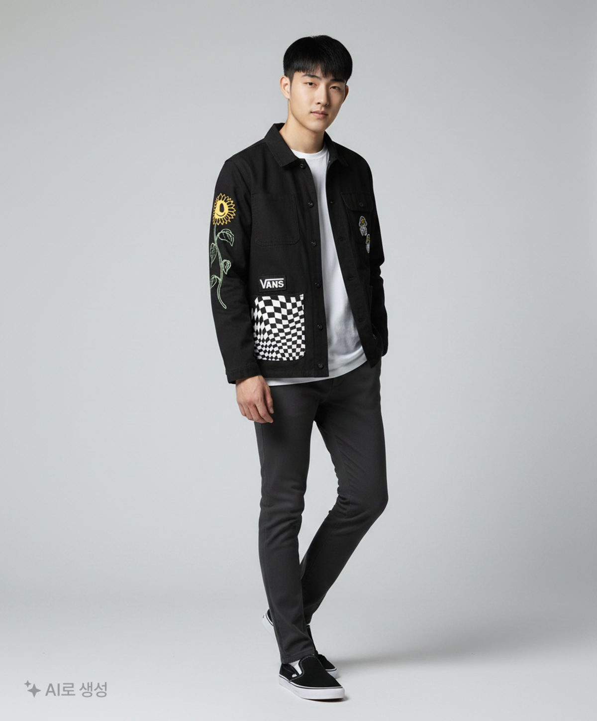 반스(VANS) 데님/트러커 재킷 M