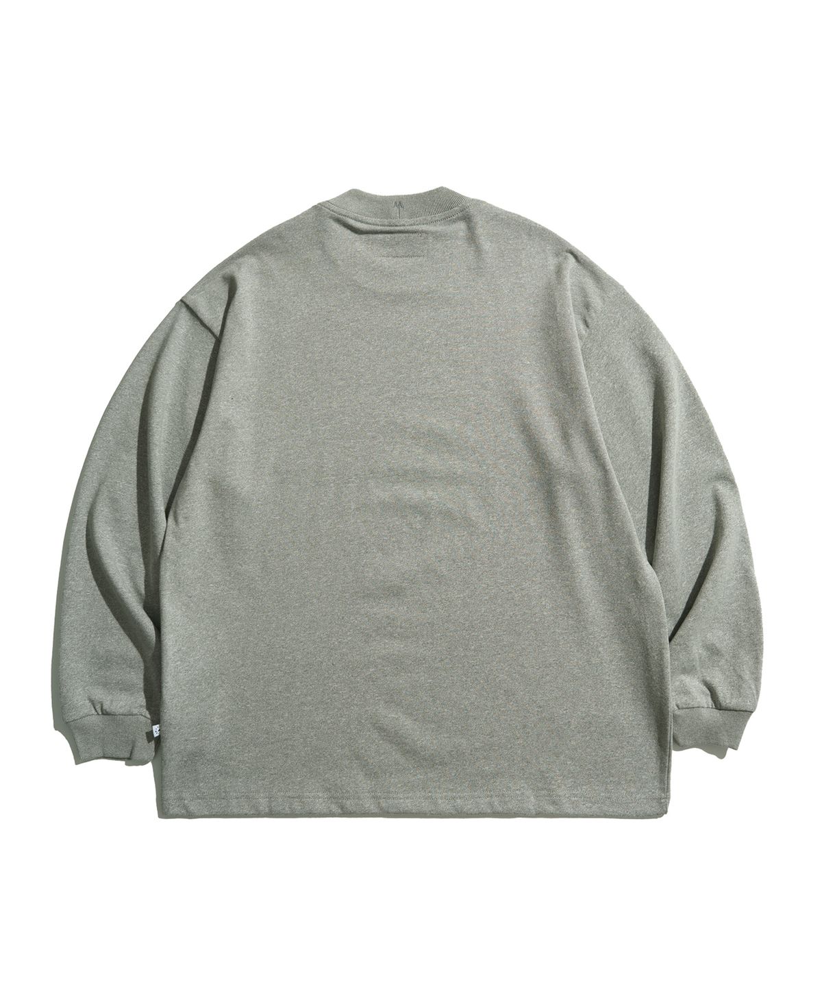 미드업데이트(MIDUPDATE) Essential Cotton Long Sleeve T-Shirt_GR