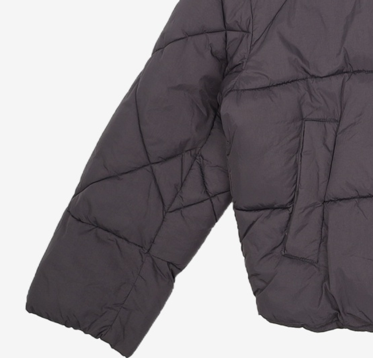 미쏘(MIXXO) 후드 숏 패딩 MIWJPCV13B M