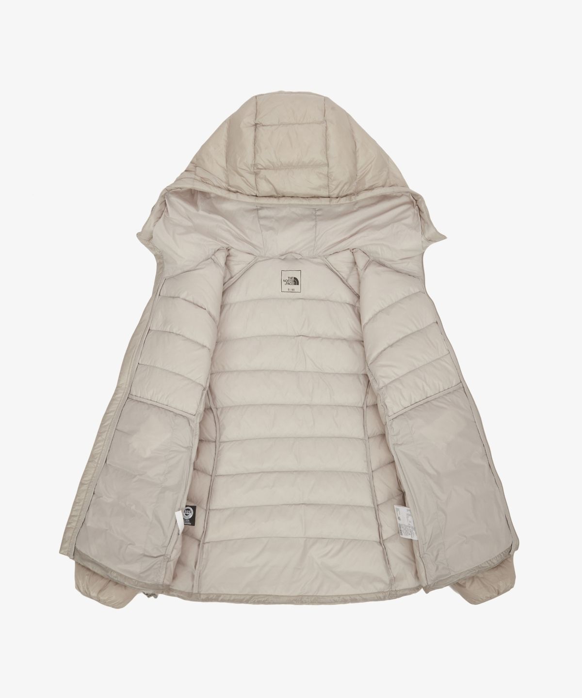 노스페이스(THE NORTH FACE) NJ1DS82B 여성 마티에 다운 후디 자켓 (RDS) SAND